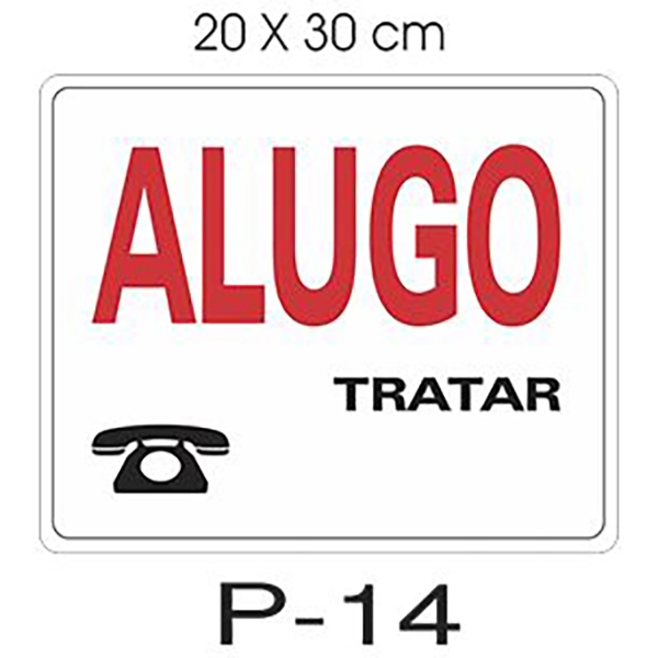 Placa Alugo