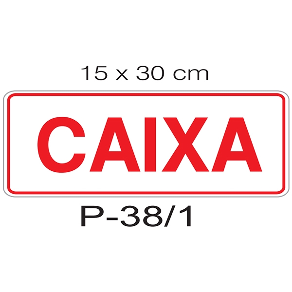 Placa - Caixa