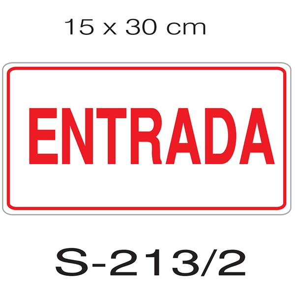 Placa - Entrada