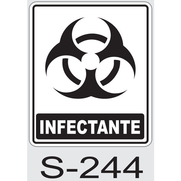 Placa - Infectante