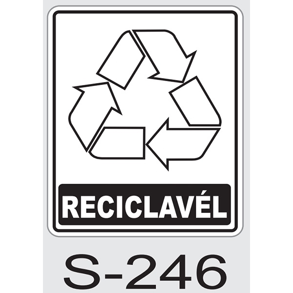 Placa - Reciclável